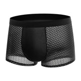 Mesh ice silk mesh underwear for men's square angle underwear - V.I.P Digital Presence