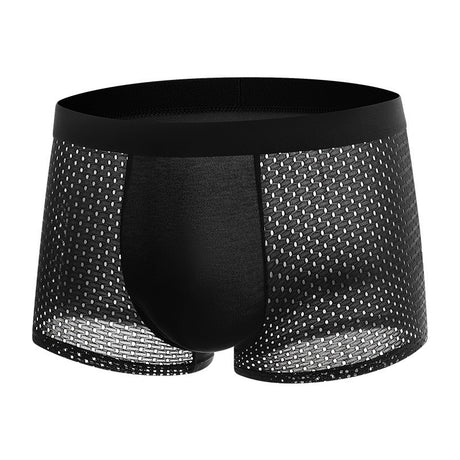 Mesh ice silk mesh underwear for men's square angle underwear - V.I.P Digital Presence