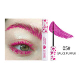 QIBEST Colorful Mascara Japanese Cosplay Curly Mascara Slender And Not Smudged - V.I.P Digital Presence