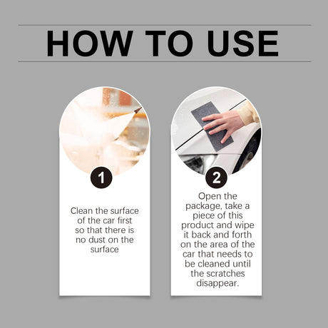 Car Scratch Remover Cloth, Car Scratches Repair Car Paint Scratches Water Stains Cleaning Decontamination Refurbishment - V.I.P Digital Presence