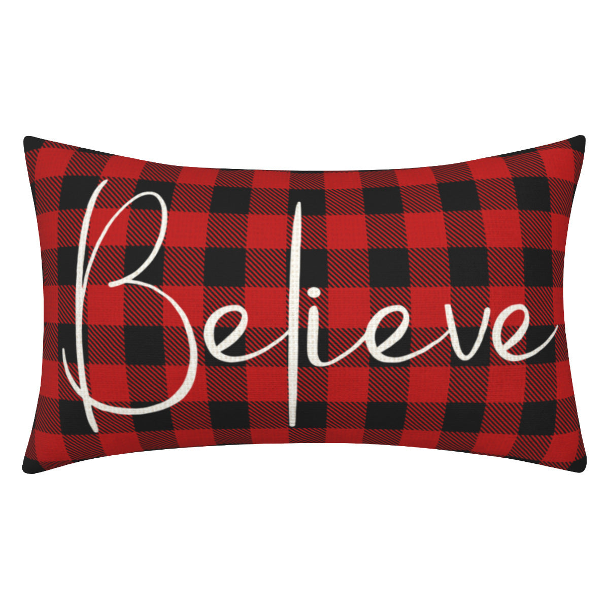 Christmas Decorative Pillowcase 2-piece Set Merry Christmas Sofa Cushion Cover Believe Waist Pillow Cover - V.I.P Digital Presence