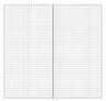 4.3x8.3 Midori Traveler's Notebook Refill 110mmx210mm Blank Dot Grid Paper Graph-paper Ruled 32 sheets - V.I.P Digital Presence