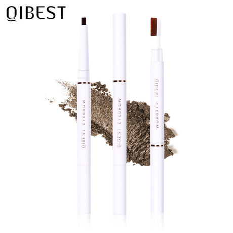 QIBEST Double Head Eyebrow Pencil Waterproof Sweat Proof And Makeup Free Eyebrow Cream - V.I.P Digital Presence