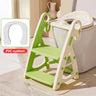 Potty Training Seat & Toddler Step Stool Stability Toddler Toilet Seat Adjustable Height Potty Seats for Toddlers Boys Girls