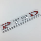 Applicable to Tesla car sticker MODEL3MODELS MODELX P75D P85D P90D P100D logo - V.I.P Digital Presence