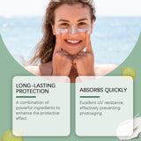 Protective Cream Resist Uv Rays In Summer, Fast Film Formation, Anti-Sweat, Refreshing And Non-Greasy Whitening Skin
