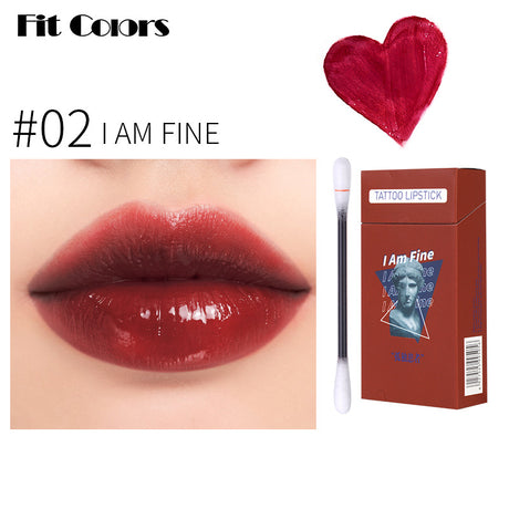 Cigarette Case Cotton Swab Lip Glaze Dyed Lip Liquid Disposable Non-Stick Cup Liquid Lipstick - V.I.P Digital Presence