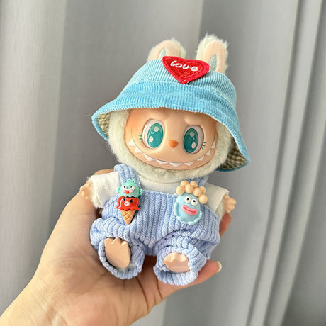 [Clothes Only] 1/2 Generation Labubu Clothing Pendant Labubu Sitting Party Baby Clothes Sweetener Strap Pants Set - V.I.P Digital Presence