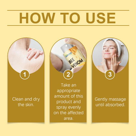 Bee Venom Wart & Mole Removal Spray, Gentle Cleansing Skin Moisturizing Moisturizing Smooth Skin Care - V.I.P Digital Presence