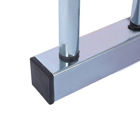 3 bicycle parking racks, 22-28 inch wheel supports, maximum tire width 2.15 inches, galvanized - V.I.P Digital Presence