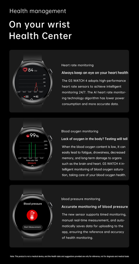 GS Watch 4  Smart bracelet - V.I.P Digital Presence