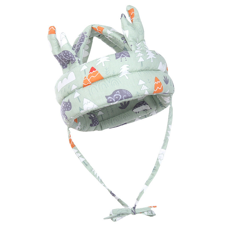 Baby anti-collision hat baby walking anti fall hat children's anti fall head protection hat safe breathable and washable - V.I.P Digital Presence