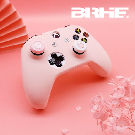 Controller protective cover with spray paint feel, girl pink, fierce male color, game controller silicone cover - V.I.P Digital Presence