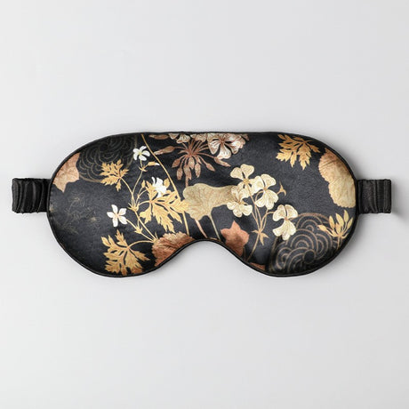 Double-Sided Imitation Silk Eye Mask Satin Silk Eye Protection Blackout Sleep Mulberry Silk Eye Mask Printed Spot Wholesale - V.I.P Digital Presence
