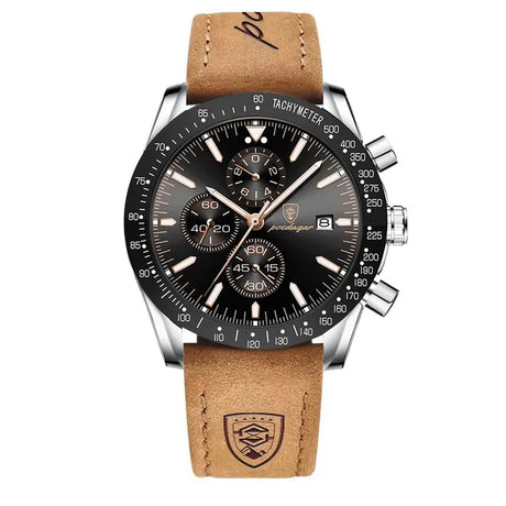 Multi functional waterproof night light men's watch quartz watch - V.I.P Digital Presence