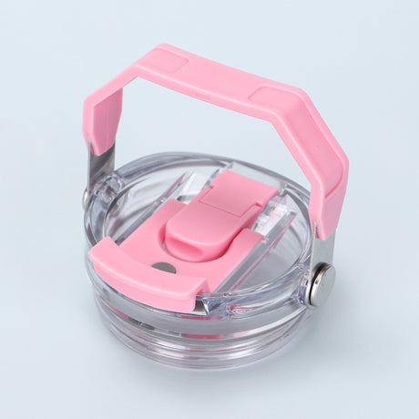 Reusable 30oz Straw Lid - BPA-free, flip cover, dishwasher safe, leak/spill-proof. Stanley tumbler accessory. - V.I.P Digital Presence