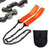 Outdoor hand zipper saw pocket chain saw garden tools 11/16/33 teeth 24 inch portable camping survival wire saw - V.I.P Digital Presence