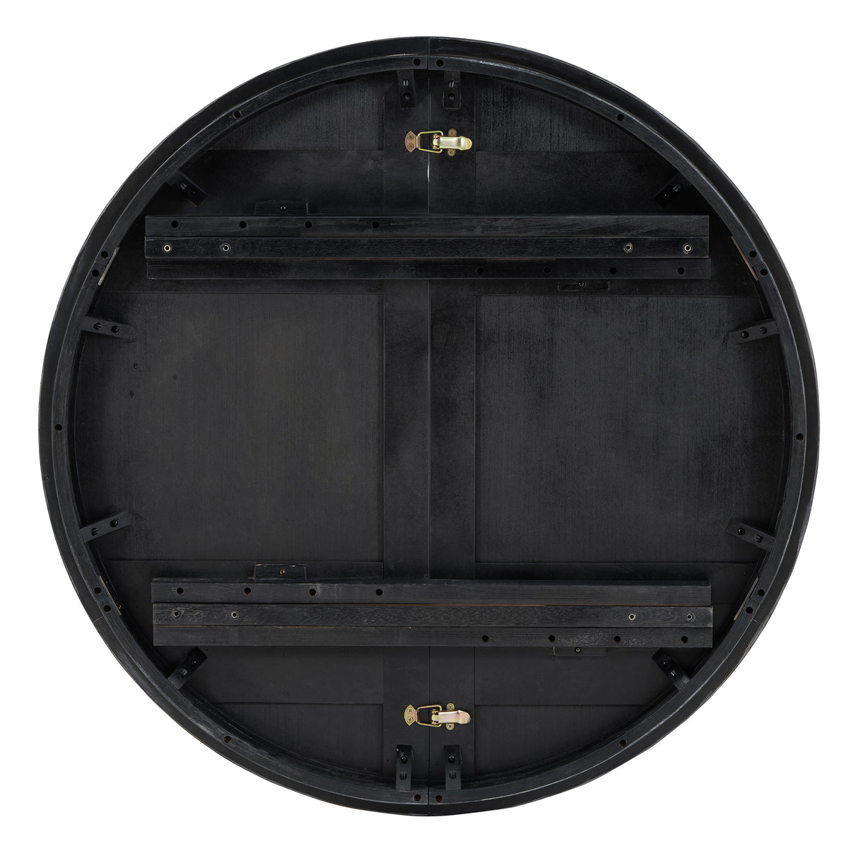 TREXM 5-piece retro functional cutlery set with 1 expandable dining table and 4 cushioned chairs with rattan backrests (espresso - V.I.P Digital Presence