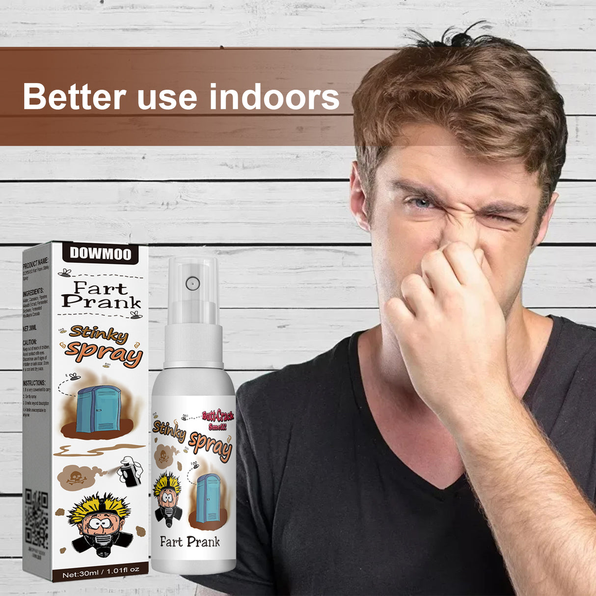 Fart Spray, A Liquid Spray For Funky Long-Lasting Odors Entertainment Spoofing Odor-Relieving Toys - V.I.P Digital Presence