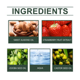 Woodsleep Strawberry Shortcake Body Essence Oil, Refreshing, Hydrating And Nourishing Soft Massage Oil All Over The Skin