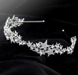 Star Crown New Hair Band Wedding Hair Accessories Bridal Jewelry - V.I.P Digital Presence