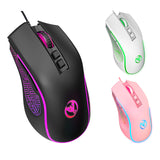 X100 wired gaming mouse with colorful glowing e-sports office mouse adjustable 3600dpi - V.I.P Digital Presence