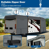 Umbrauto Class A RV Cover Upgraded Heavy Duty 7 Layers Top Windproof Breathable Class A Motorhome Camper Cover,Grey - V.I.P Digital Presence