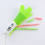 Creative Green Onion Banana Pencil Bag Silicone Pencil Case Student Stationery Storage Coin Purse - V.I.P Digital Presence