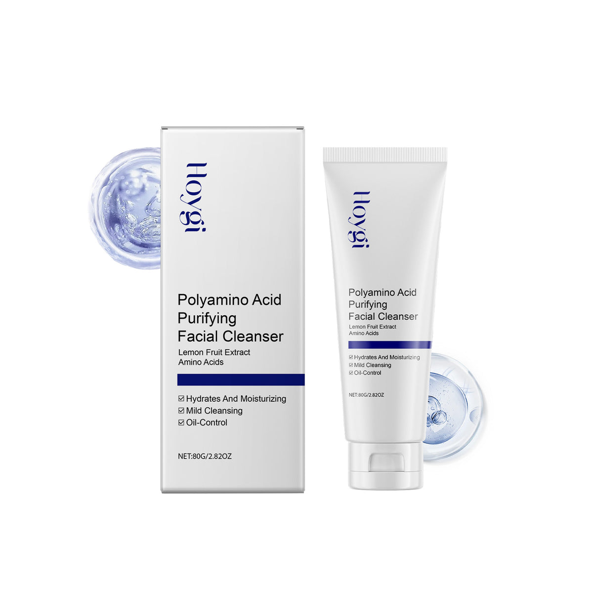 Acne Cleanser Gently Cleanses Pores And Clears Acne Refreshing And Non-Tight Moisturizing Moisturizing Cleanser