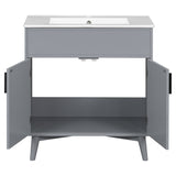 Bathroom vanity Set with Sink, Combo Cabinet, Bathroom Storage Cabinet - V.I.P Digital Presence