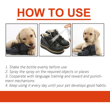 Pet Anti-Chew Spray Pet Behavior Modification Anti-Bite Scratching Spray For Cats And Dogs - V.I.P Digital Presence