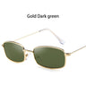 Candy Colors Metal Frame Rectangle Sunglasses Small Retro Shades UV400 Sun Glasses for Men Women Driving Eyewear Summer Goggles - V.I.P Digital Presence