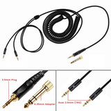 Suitable for Tianlong AH-D7100 7200 D600 D9200 5200 dual 3.5mm headphone spring cables - V.I.P Digital Presence