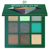 CmaaDu 9 Colors Eye Shadow Diamond Shine Eyeshadow Palette Shiny Highlight Eyeshadow - V.I.P Digital Presence