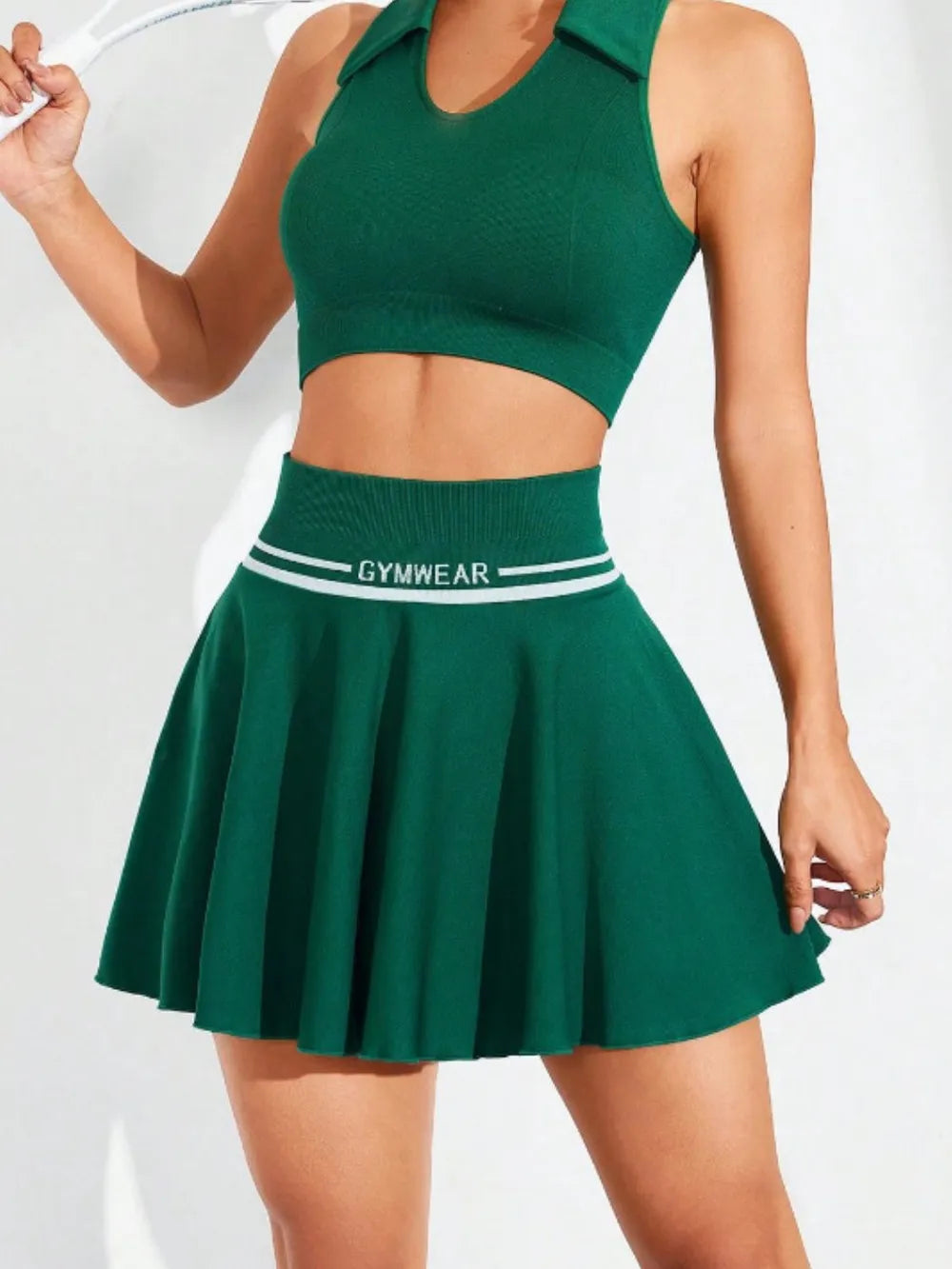 Ruched High Waist Mini Active Skirt - V.I.P Digital Presence