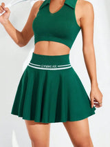 Ruched High Waist Mini Active Skirt - V.I.P Digital Presence