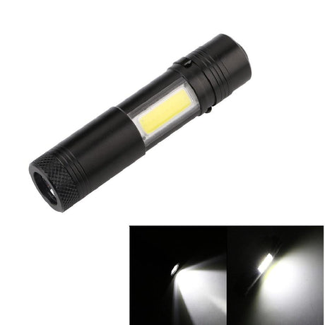 Mini Portable Aluminum LED Flashlight XPE COB Work Light Lanterna Powerful Pen Torch Lamp 4 Modes Use 14500 or AA - V.I.P Digital Presence