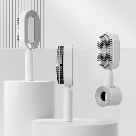 Upgraded Press Type Cleaning Design Air Cushion Comb For Women's Long Hair Air Bag Massage Comb Household Comb - V.I.P Digital Presence