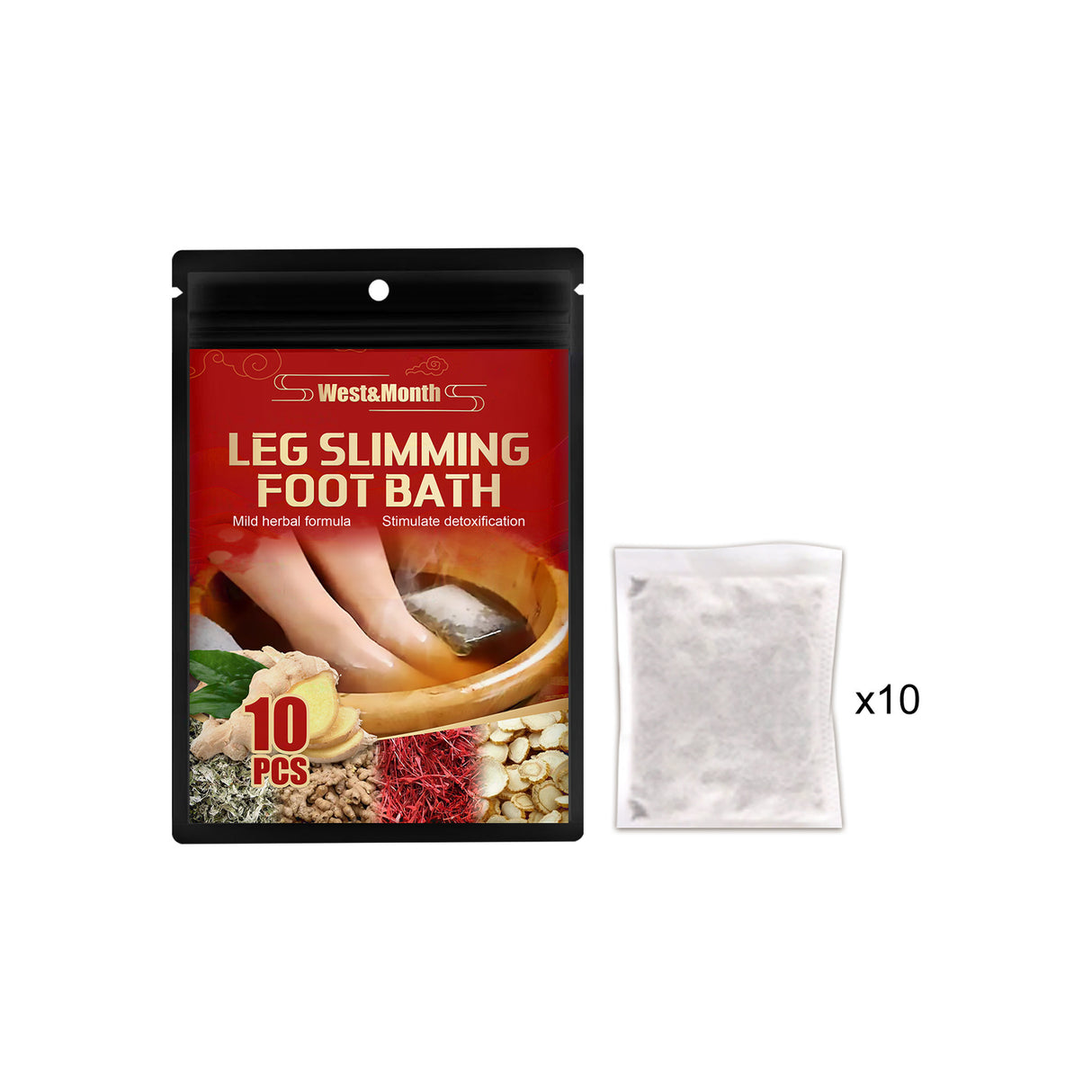 Leg Slimming Foot Bath, Relieve Leg Soreness And Swelling Discomfort Cold Relief Wet Foot Bath Kit - V.I.P Digital Presence