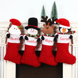 Christmas Decorations Single Head Hug Christmas Socks Gift Bag Candy Bag Christmas Eve Bedhead Pendant - V.I.P Digital Presence