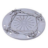 Simple Portable Stainless Steel Toast Rack Outdoor Camping Toaster Folding Portable Grill Multi-Purpose Stove Grill High Quality - V.I.P Digital Presence