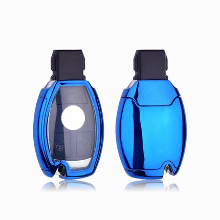 Hight quality PC+TPU key case cover Key case protective shell holder for Mercedes benz A B R G Class GLK GLA w204 W251 W463 W176 - V.I.P Digital Presence