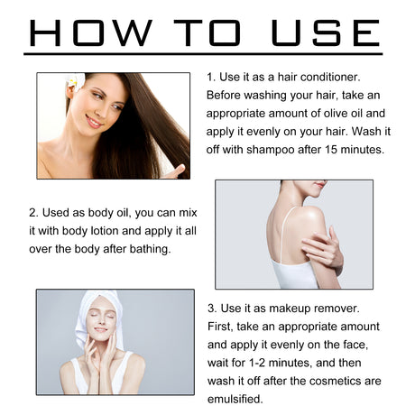 Olive Oil, Multi-Effect Massage Oil For Skin Whitening And Smoothing Hair - V.I.P Digital Presence