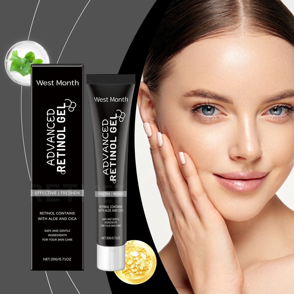 Retinol Care Cream Moisturizes, Moisturizes, Brightens, Moisturizes And Rejuvenates Skin Care Essence Cream