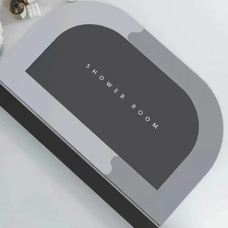 Soft cushion floor mat absorbent foot mat bathroom non-slip quick-drying toilet door carpet bathroom door mat - V.I.P Digital Presence