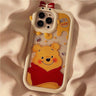 Cartoon Strawberry Bear Small Monster Phone Case for Apple iPhone 13/12/11/XS/7plus Transparent tpu Phone Case