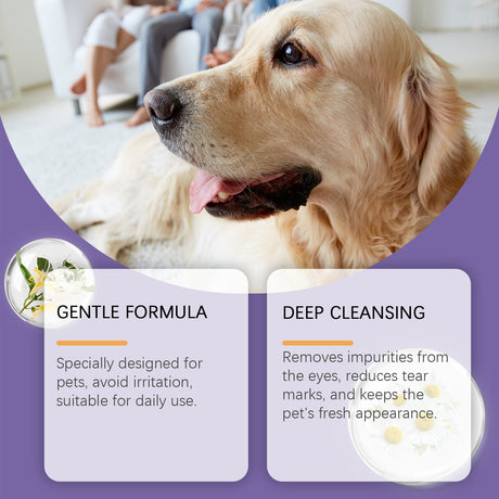 Gentle Eye Wash For Pets Gently Cleans The Eye Dirt Of Pet Cats And Dogs - V.I.P Digital Presence