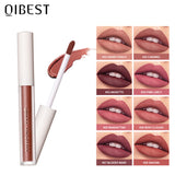 QIBEST Velvet Matte Lip Gloss Matte Moisturizing Non-Stick Lip Glaze Non-Fading Lip Gloss - V.I.P Digital Presence