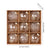 Christmas decorations 8cm/9PCS transparent PET painted Christmas ball gift box set Christmas tree pendant - V.I.P Digital Presence