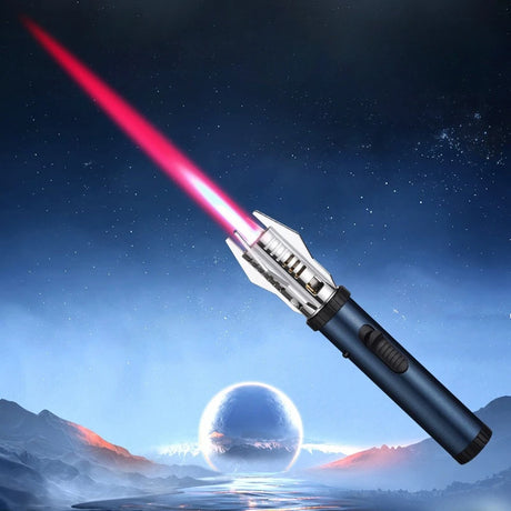Planet Lightsaber Butane Gas Lighter 360° Use Metal Outdoor Windproof Turbine Torch Jet Lighter Gun BBQ Welding Cigar Tool - V.I.P Digital Presence